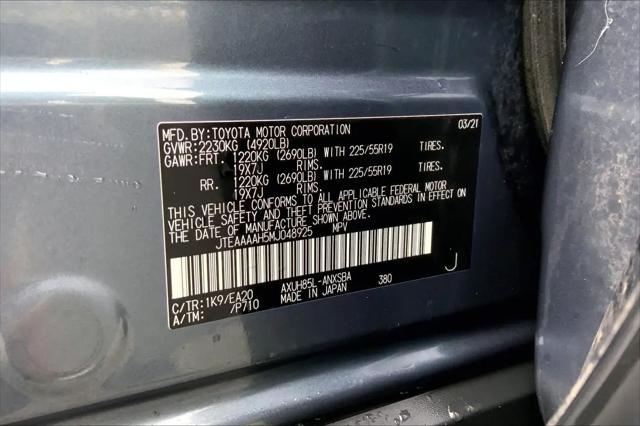 2021 Toyota Venza Limited