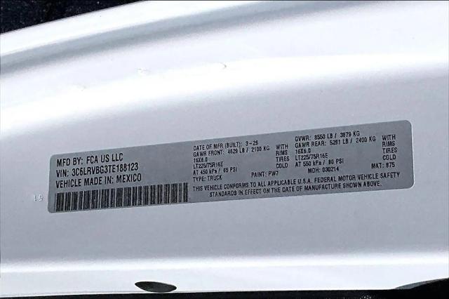 2026 Ram ProMaster Cargo Van Tradesman High Roof 136" WB w/Pass Seat