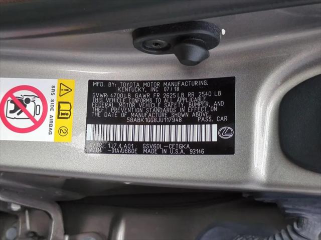 2018 Lexus ES 350 ES 350