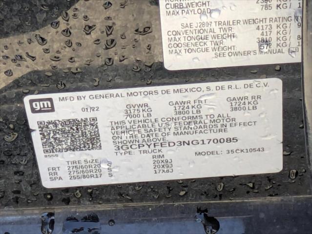 2022 Chevrolet Silverado 1500 4WD Crew Cab Short Bed LT Trail Boss