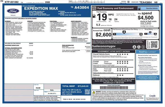2026 Ford Expedition Max Active MAX