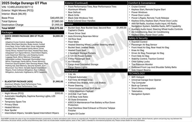 2025 Dodge Durango GT Plus AWD