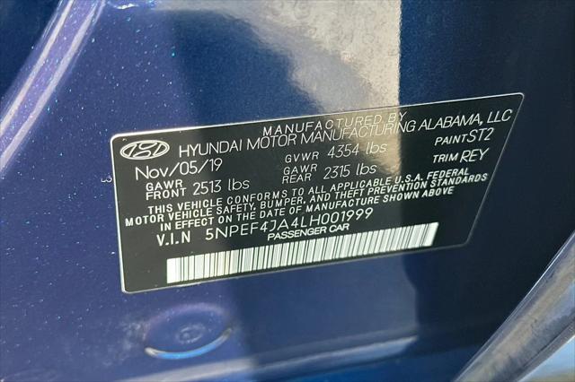 2020 Hyundai Sonata SEL