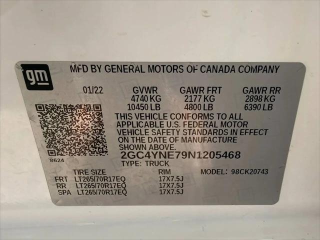 2022 Chevrolet Silverado 2500HD 4WD Crew Cab Standard Bed LT