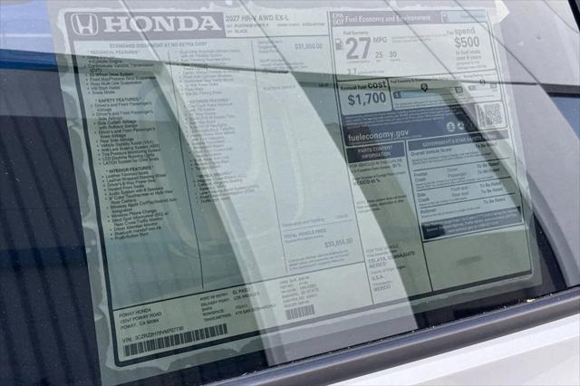 2027 Honda HR-V EX-L
