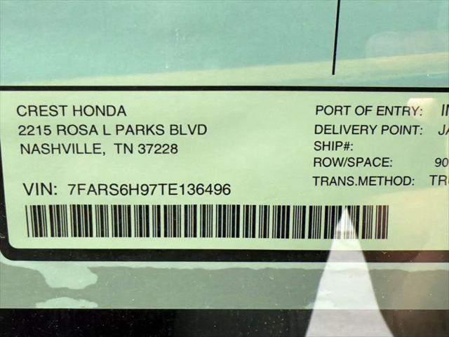 2026 Honda CR-V Hybrid AWD Sport Touring
