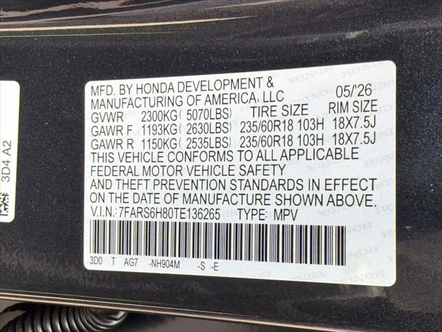 2026 Honda CR-V Hybrid AWD Sport-L