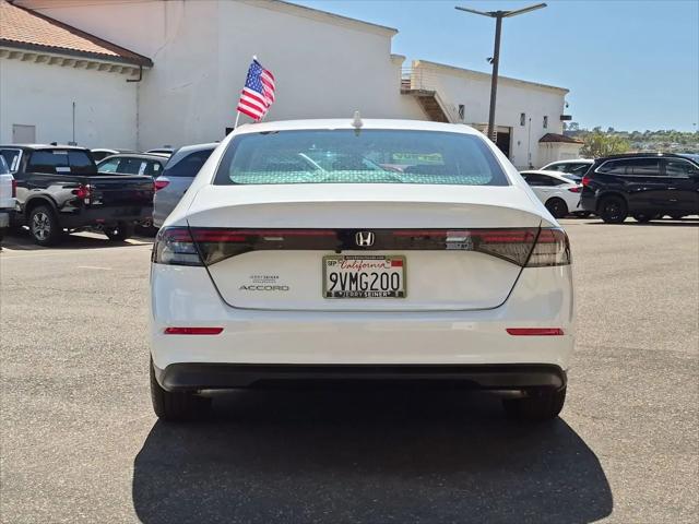 2025 Honda Accord Sedan LX
