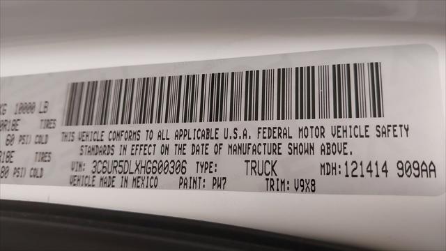 2017 Ram 2500 SLT Crew Cab 4x4 6'4" Box