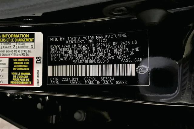 2023 Lexus ES 350 ES 350