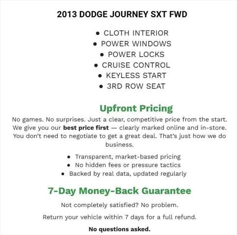 2013 Dodge Journey SXT for sale in Oshkosh, WI