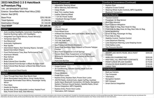 2023 Mazda Mazda3 2.5 S Premium