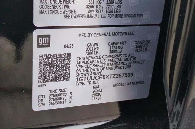 2026 GMC Sierra 1500 Crew Cab, Short Bed, Elevation, 4WD