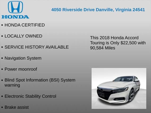 2018 Honda Accord Touring 2.0T