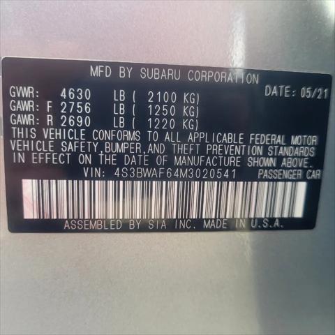 2021 Subaru Legacy Premium