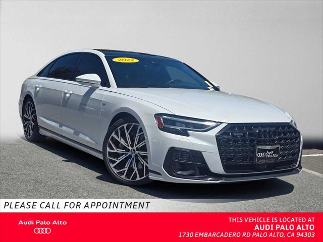 2022 Audi A8 L 55 TFSI quattro Tiptronic for sale in Palo Alto, CA