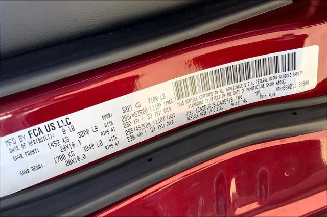 2018 Dodge Durango SRT AWD