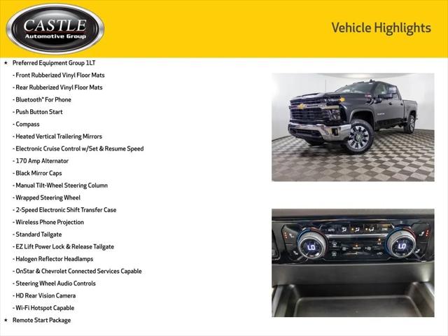 2024 Chevrolet Silverado 2500HD 4WD Crew Cab Standard Bed LT