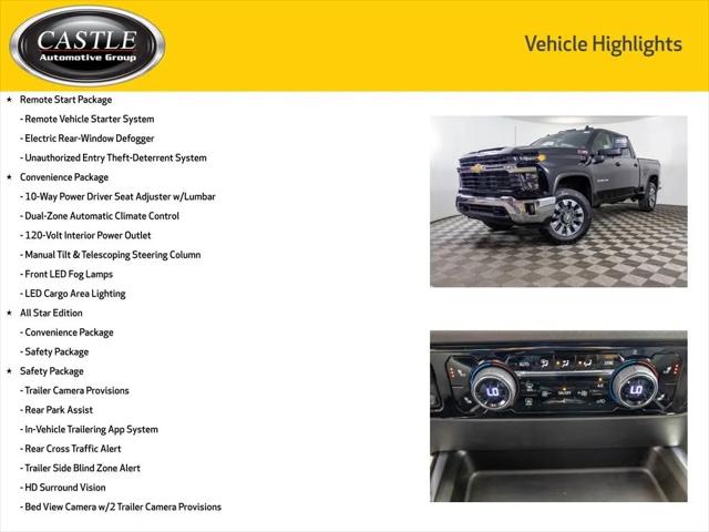 2024 Chevrolet Silverado 2500HD 4WD Crew Cab Standard Bed LT