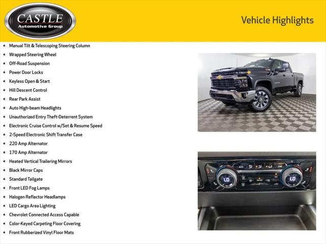 2024 Chevrolet Silverado 2500HD 4WD Crew Cab Standard Bed LT
