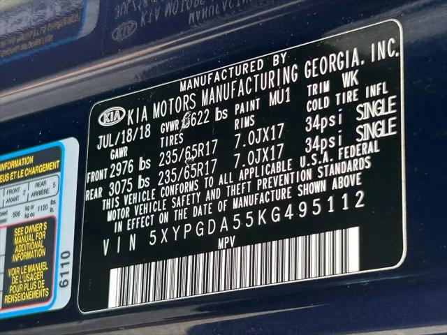 2019 Kia Sorento 3.3L LX