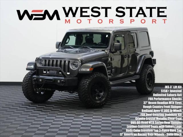 2018 Jeep Wrangler Unlimited Sahara 4x4 for sale in Federal Way, WA
