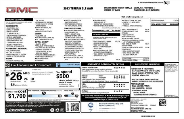 2023 GMC Terrain AWD SLE