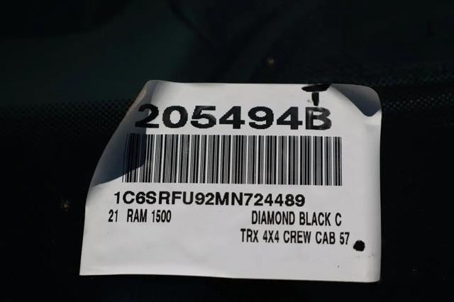 2021 Ram 1500 TRX Crew Cab 4x4 57 Box