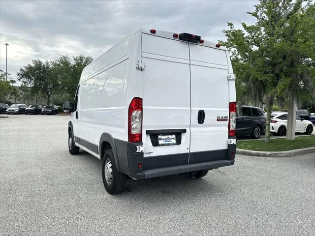 2018 Ram ProMaster 2500 Cargo Van High Roof 136" WB
