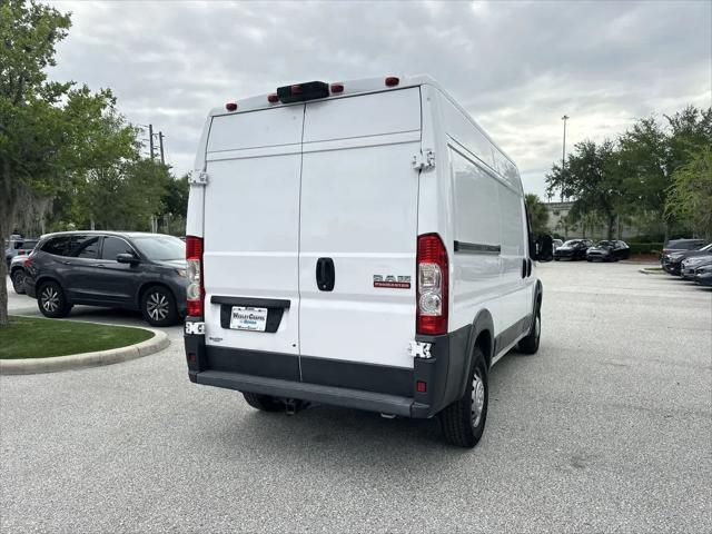 2018 Ram ProMaster 2500 Cargo Van High Roof 136" WB