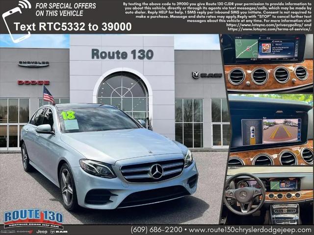 2018 Mercedes-Benz E-CLASS E 300 4MATIC for sale in Robbinsville, NJ