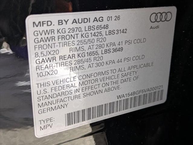 2027 Audi Q6 e-tron Premium quattro