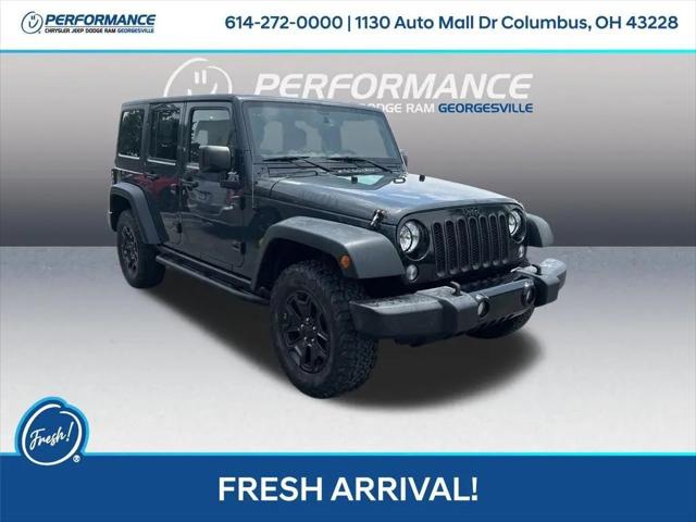2016 Jeep Wrangler Unlimited Willys Wheeler for sale near Columbus, OH