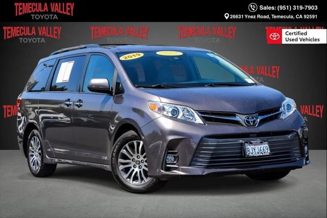 2019 Toyota Sienna XLE 8 Passenger for sale in Temecula, CA