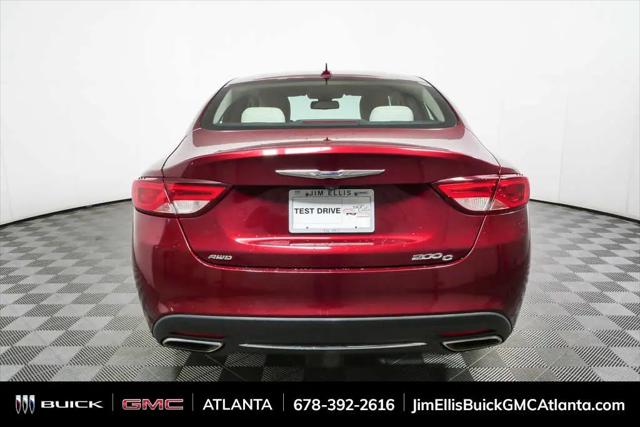 2015 Chrysler 200 C