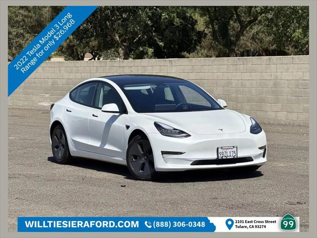 2022 Tesla Model 3 Long Range Dual Motor All-Wheel Drive for sale in Tulare, CA