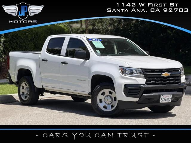 2022 Chevrolet Colorado 2WD Crew Cab Short Box WT for sale in Santa Ana, CA