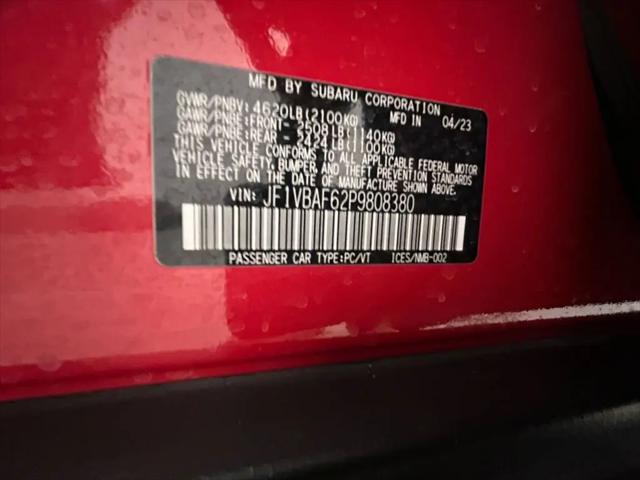 2023 Subaru WRX Premium