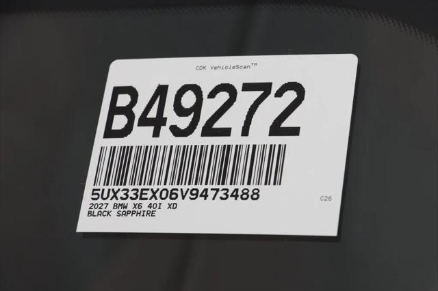 2027 BMW X6 xDrive40i