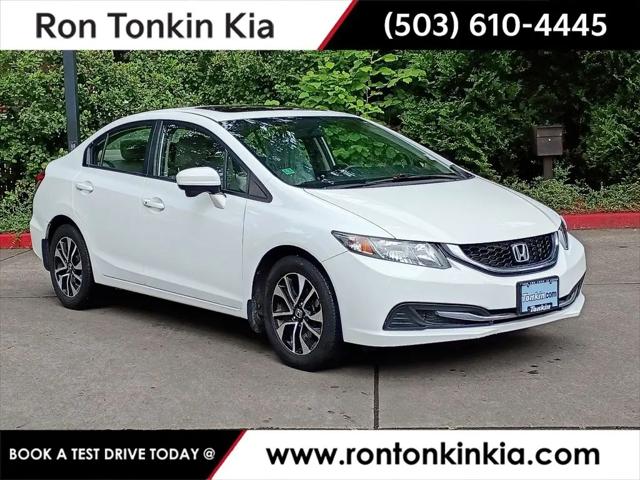 2015 Honda Civic EX for sale in Gladstone, OR