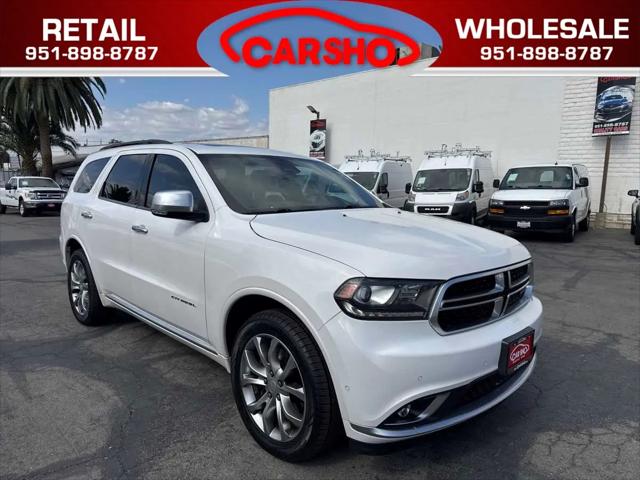 2018 Dodge Durango Citadel Anodized Platinum AWD for sale in Corona, CA