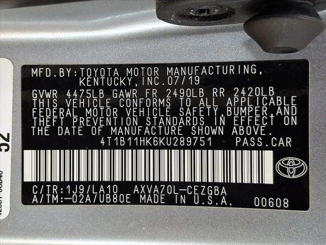 2019 Toyota Camry XLE