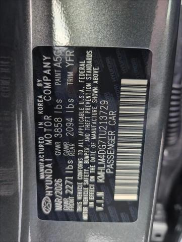 2026 Hyundai Elantra SEL Sport