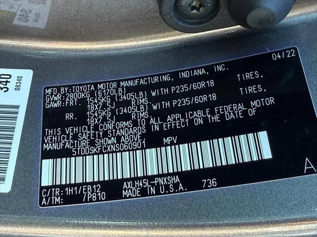 2022 Toyota Sienna XSE