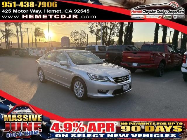 2015 Honda Accord EX-L V-6 for sale in Hemet, CA