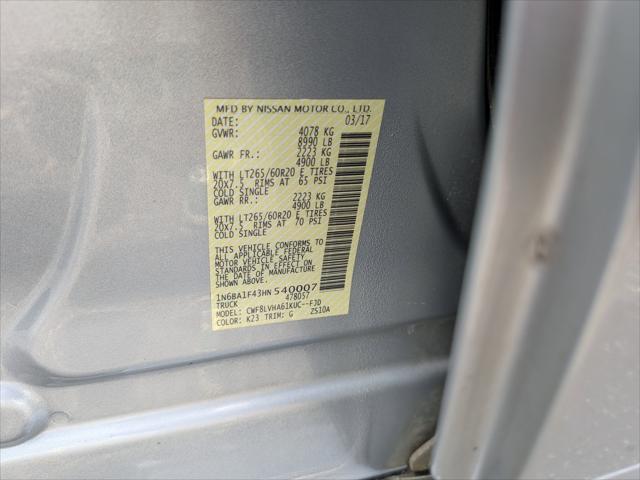 2017 Nissan Titan XD SL
