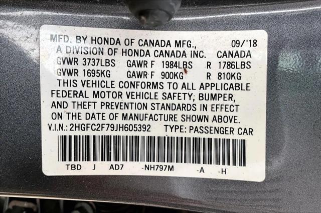 2018 Honda Civic EX