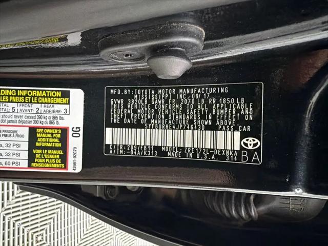 2018 Toyota Corolla LE