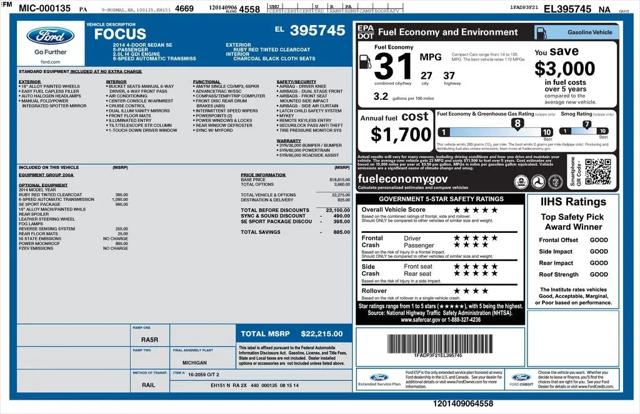 2014 Ford Focus SE