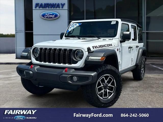 2024 Jeep Wrangler 4-Door Rubicon 4x4 for sale in Greenville, SC